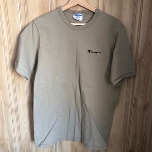 Champion spell out script t shirt